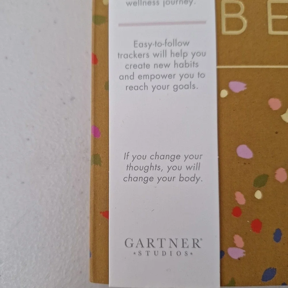 Guided FITNESS JOURNAL Softback Weekly Planner Undated Log Book Gym Food NEW